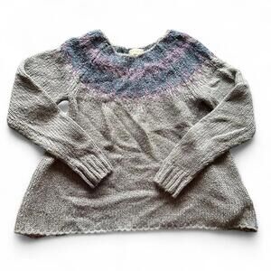 Altar'd State Fair Isle Knit Sweater Size S